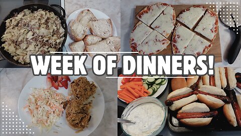 7 FAMILY FRIENDLY DINNERS! | EASY MEALS FOR BUSY SUMMER WEEKNIGHTS