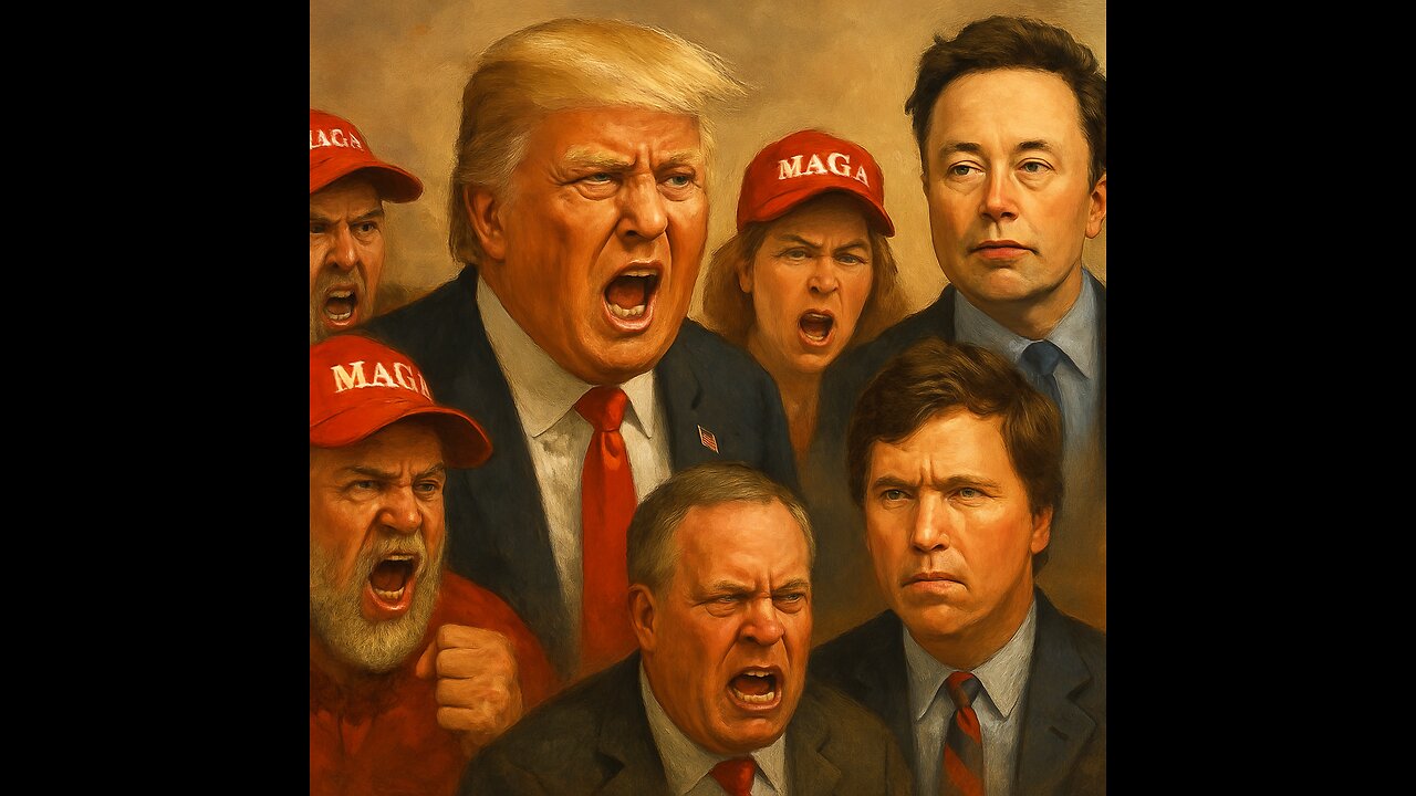 Trump and the MIGA cult are piss at Elon Musk and Tucker Carlson
