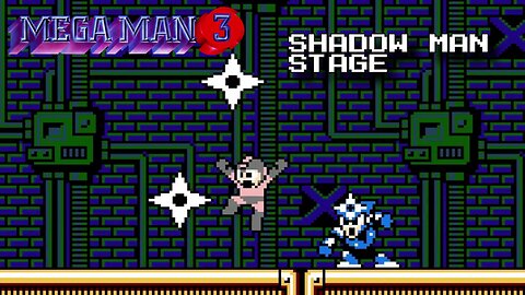 Mega Man 3 (NES) - 4. Shadow Man stage