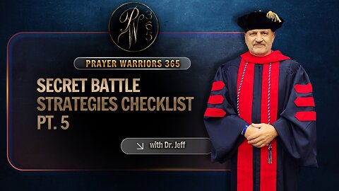 Secret Battle Strategies Checklist Pt. 5