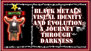 ⛧Black Metals Visual Identity and Evolution | A Journey Through Darkness⛧