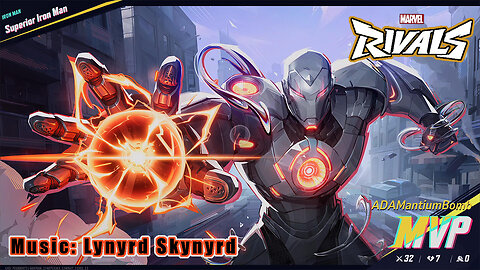 Marvel Rivals | MVP · Season 2.5 – No. 08 | Iron Man: Superior Armor, Iron Man Skin #marvelrivals