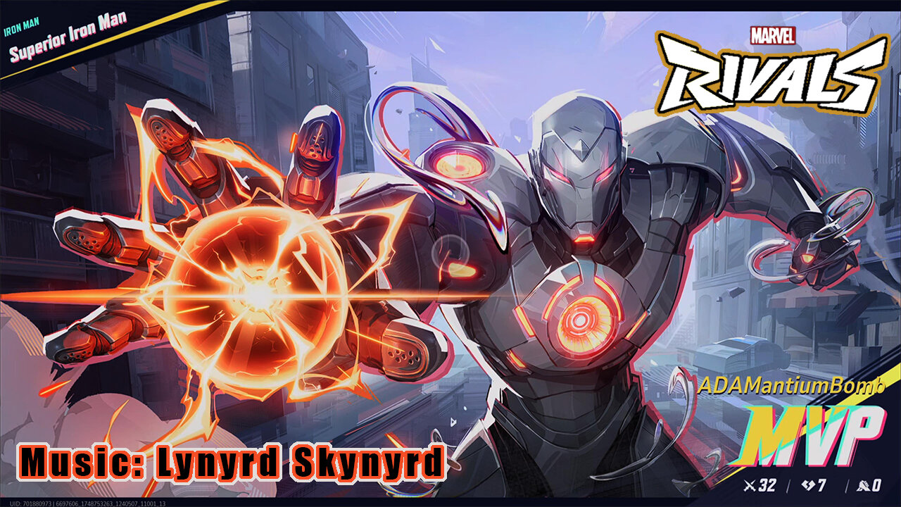 Marvel Rivals | MVP · Season 2.5 – No. 08 | Iron Man: Superior Armor, Iron Man Skin #marvelrivals