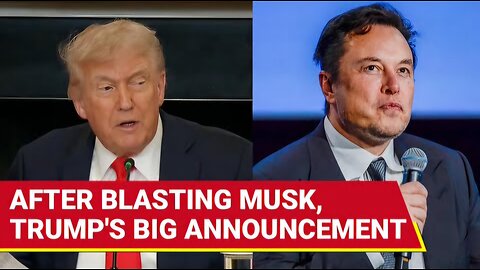 Trump To Deport Elon Musk? Watch Shocking Announcement During Police Huddle With Pam Bondi