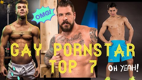 Hottest Gay Pornstars 2025 Top 7Gay Porn Star Homosexual Allen King Rafael Alencar Rocco Steele18+