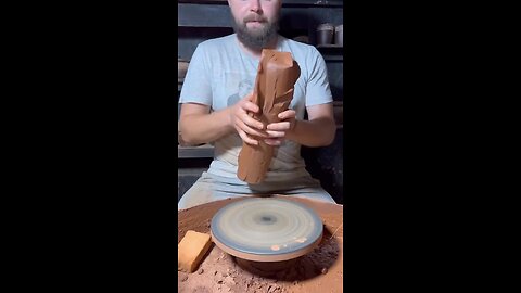 Traditional folk craftsmanship - handmade pottery jars