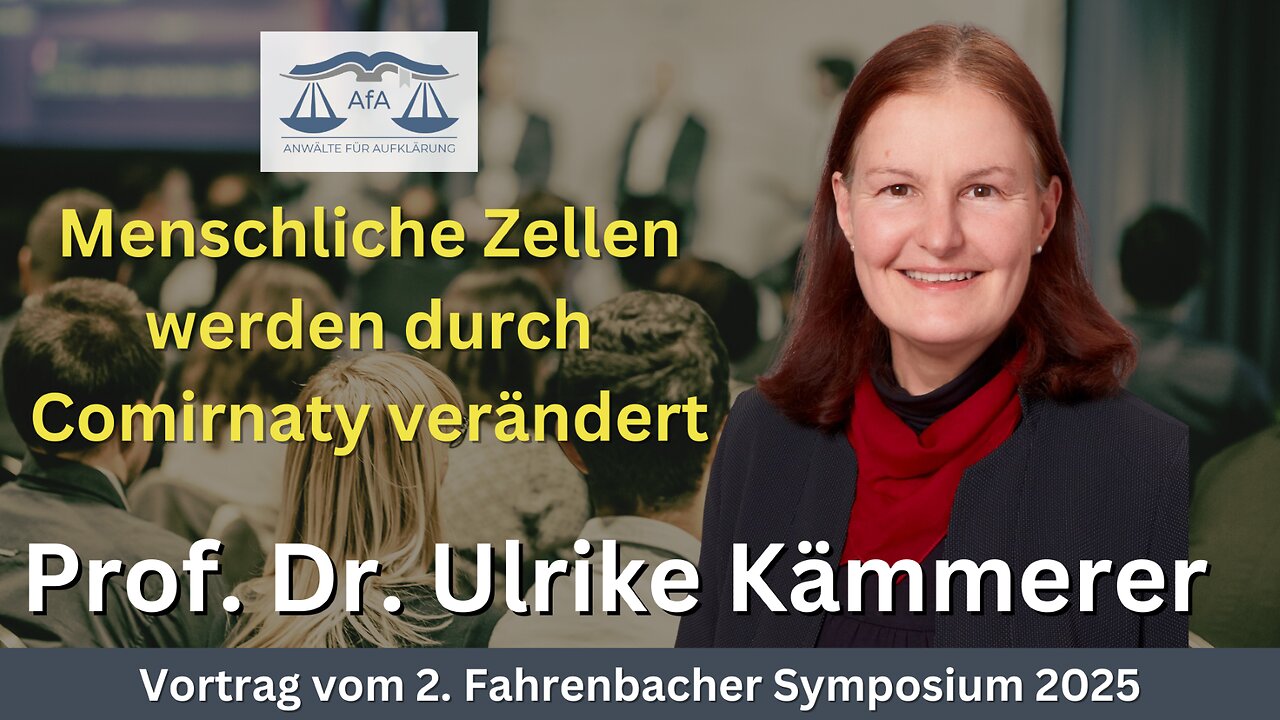 🔵 Prof. Dr. Ulrike Kämmerer: Menschliche Zellen werden durch Comirnaty verändert
