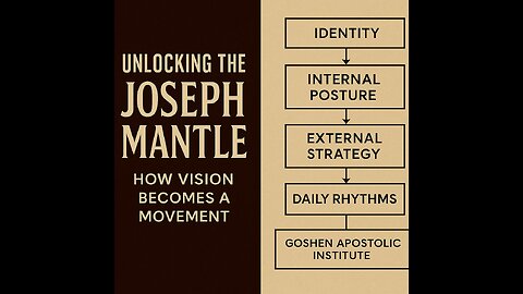 Unlocking the Joseph Mantle:How Vision Becomes a Movement