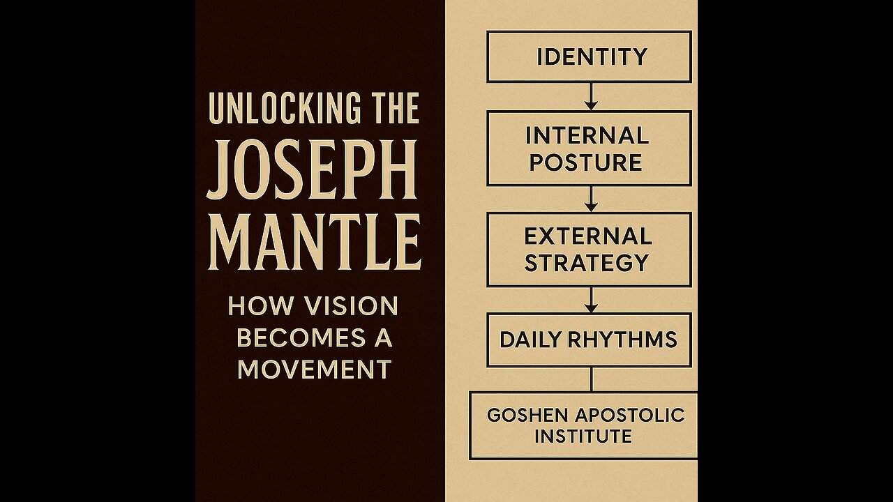 Unlocking the Joseph Mantle:How Vision Becomes a Movement