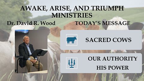 SACRED COWS - ALL AUTHORITY BACKED BY ALL POWER