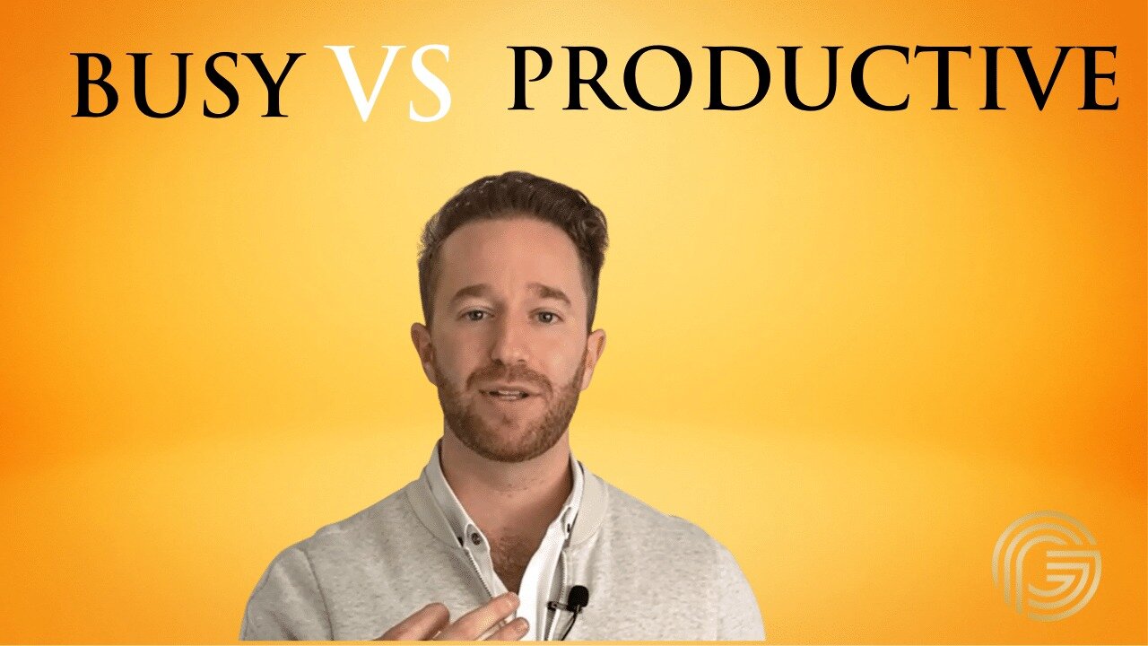 The HARSH TRUTH about "BUSY" people - Are you one of them?