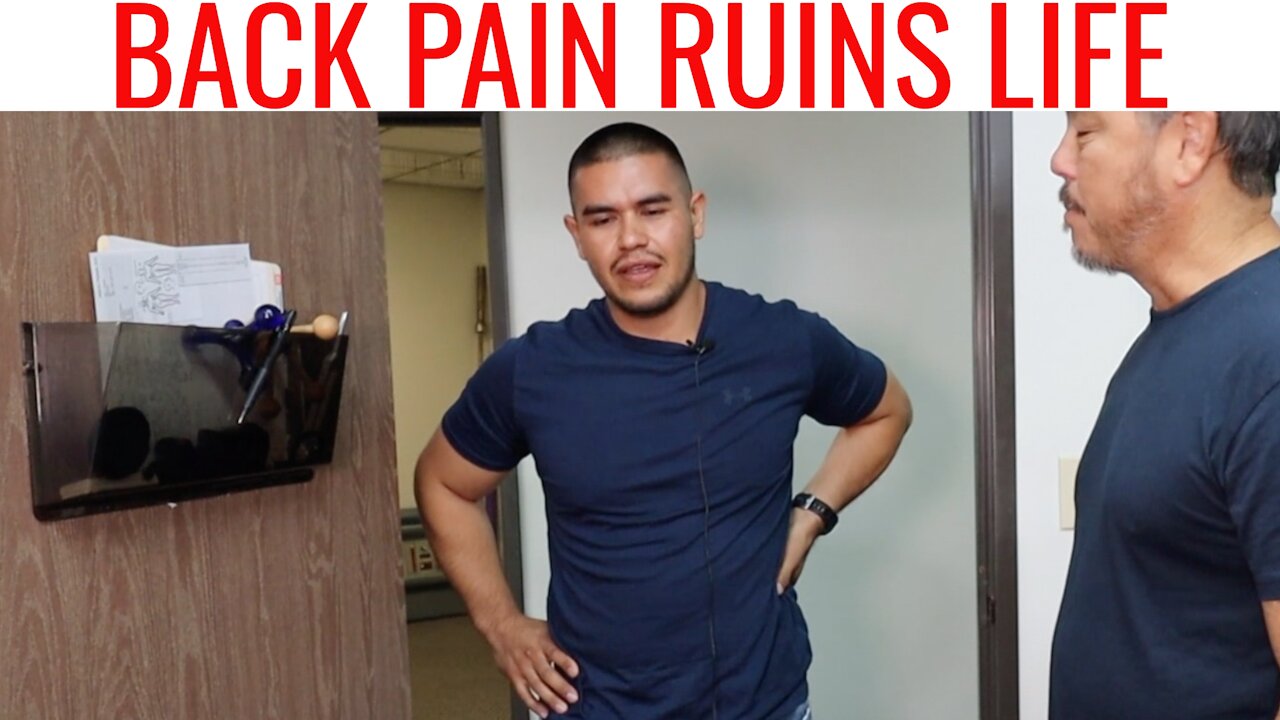 Back & Rib Pain “I Can’t Even Carry My Son Anymore” treated by Chiropractor 1/2