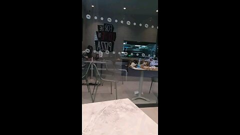 Cat steal pizza from the table. It good at magic.