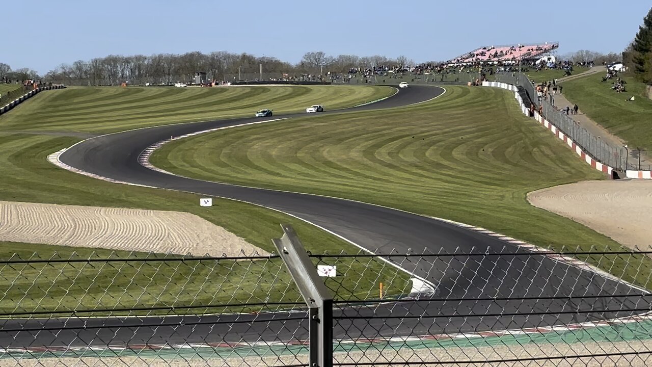 Donington Park 2024 British GT Weekend Ginetta Spin and Impact