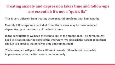 Homeopathy for Depression & Anxiety - Rina Valia and Selora Albin (May 2017)