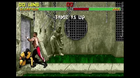 8 Mortal_Kombat_II_Gold_Hack_Master_Linkuei_Very_Easy,_Scorpion,_Fight 4