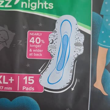 promoting a sanitary napkin product