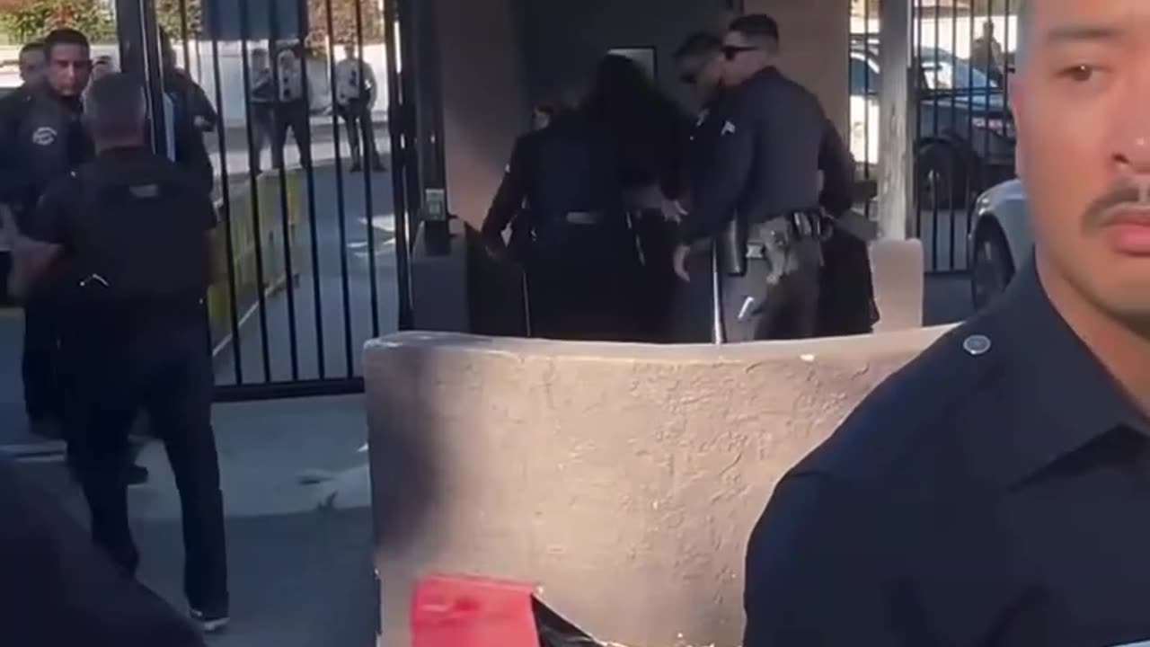 Altercation between civilians and LAPD