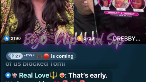 TomiKay tells DreBaby she won't sit w/Ms Diverse n can't replace her 9/1/25 #bigoclipandsip