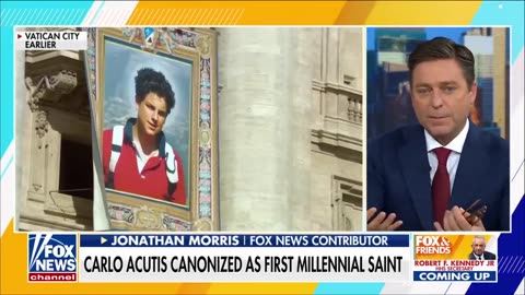 The first millennial saint to be canonized by Pope Leo