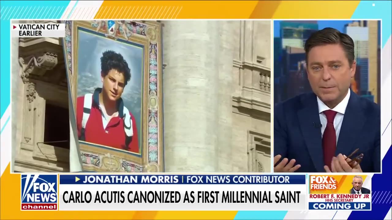 The first millennial saint to be canonized by Pope Leo