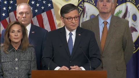 Speaker Johnson Delivers Remarks at House Leadership Press Conference