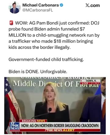 ‼️Tax dollars funding child traffickers under Biden's watch. Not Surprised! 🤬