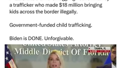 ‼️Tax dollars funding child traffickers under Biden's watch. Not Surprised! 🤬