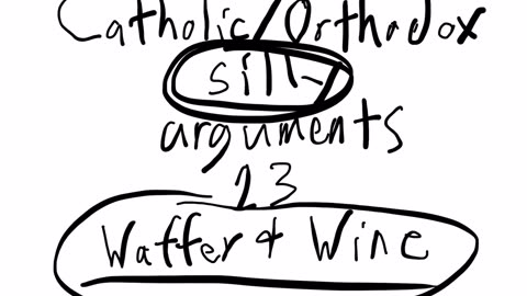 Catholic/Orthodox silly arguments 13