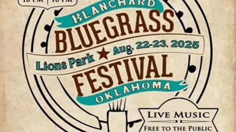 Pickin' and Grinnin' at the Blanchard Bluegrass Festival