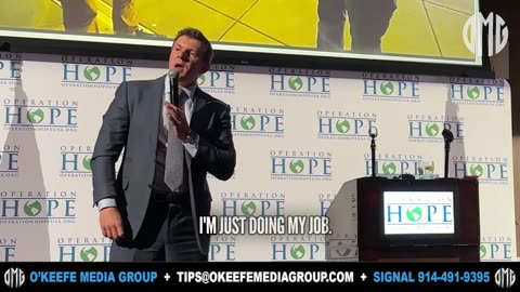 “Still Standing:" O'Keefe Delivers Powerful Message of Courage at Operation Hope 2025 Banquet