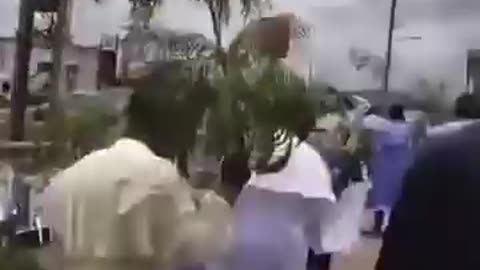 Catholic Father's are Protesting At Enugu, listen to their reasons
