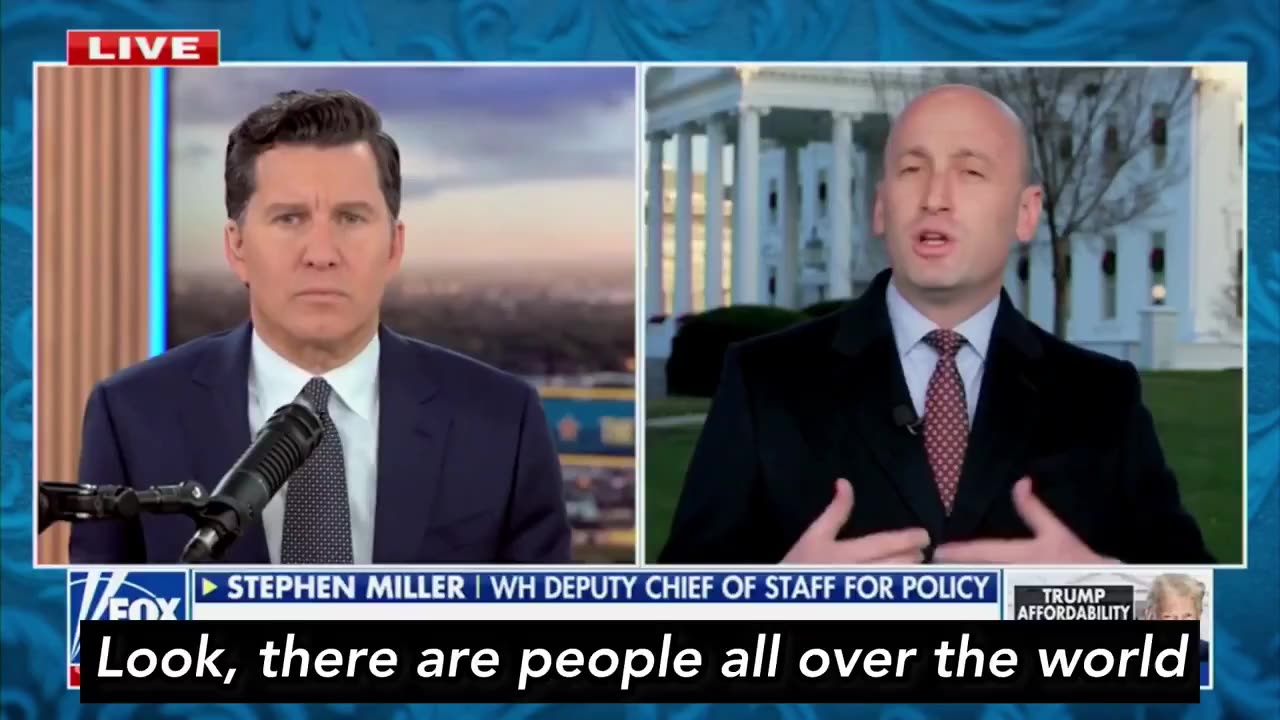 Stephen Miller drops a TRUTH NUKE
