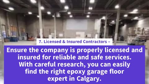 How to Find Epoxy Garage Floor Services in Calgary - Point Wise Guide