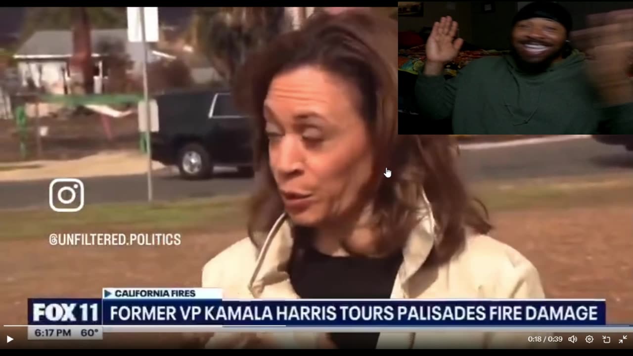 Kamala Harris Likes Cal Fire
