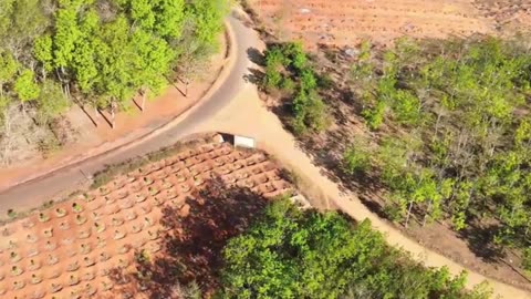 Aerial Nature Footage for relaxation