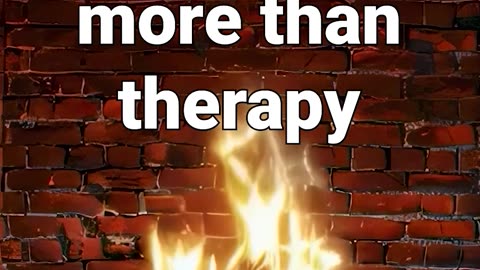 This helped my sleep more than therapy 💙 #sleepmeditation #fireplacesounds #emotionalhealing