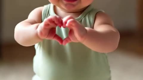 Funny Baby at ramp