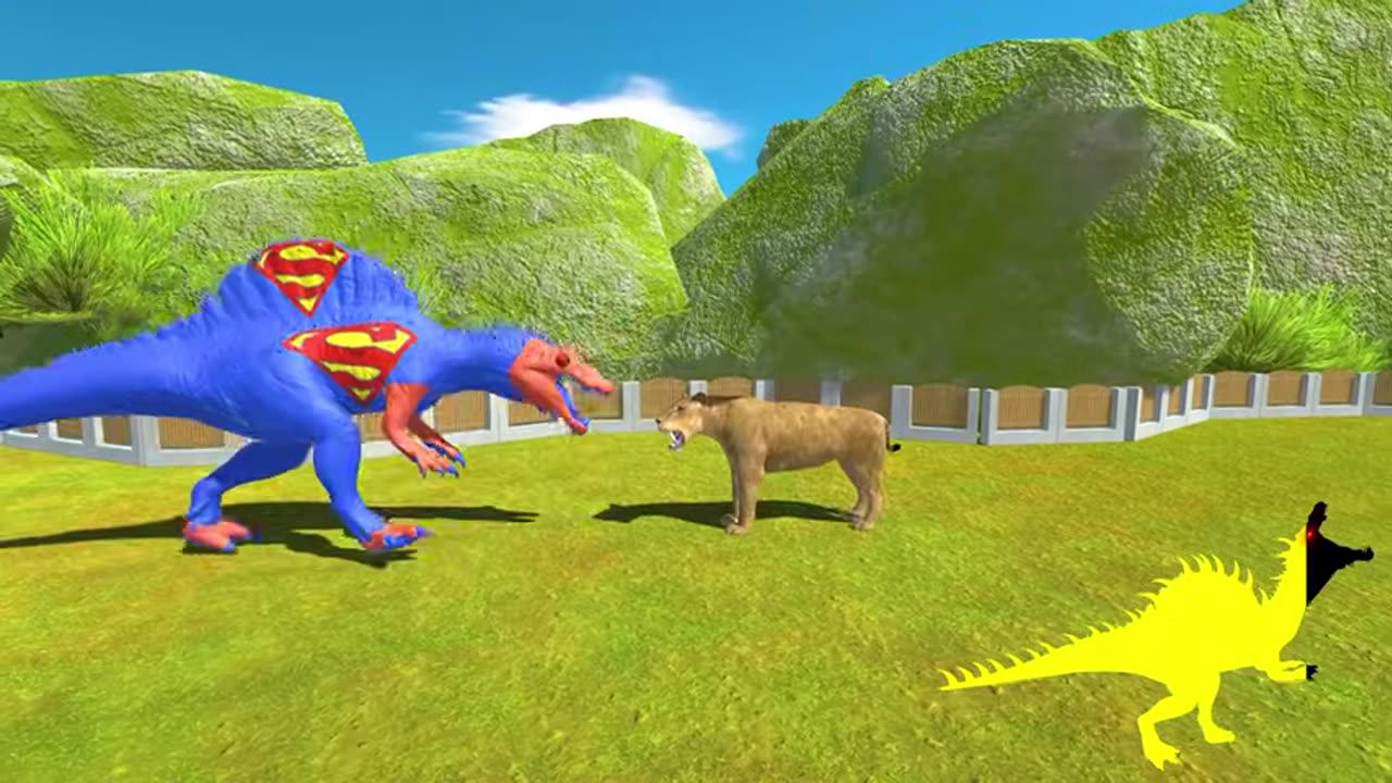 All Spiderman Battle in Jurassic World