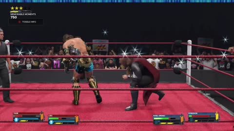 SONS OF ODIN VS WESTOROS tag team match (AOT2 RED wwe2k24)
