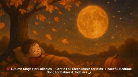 🍁 Autumn Sings Her Lullabies – Gentle Fall Sleep Music for Kids
