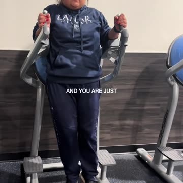 Her consistency for weight loss is admirable