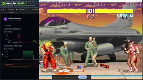 Street Fighter 2 x Bitcoin - Price Battle on Jan 11, 2026