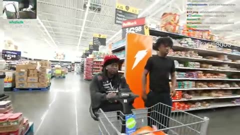 Kai Cenat & Rakai Take Over Walmart!
