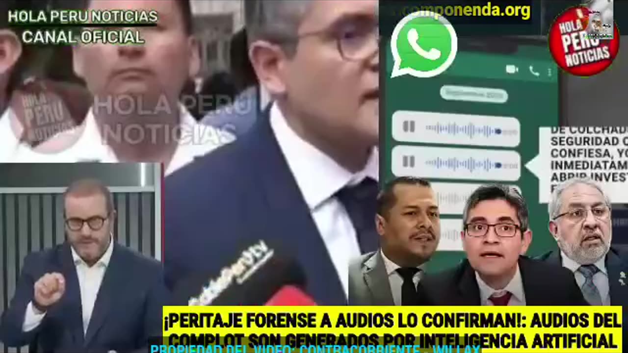 LOS PERITAJES DE PARTE COINCIDEN CON LA OPINIÓN DE FUERA LOS CORRUPTOS