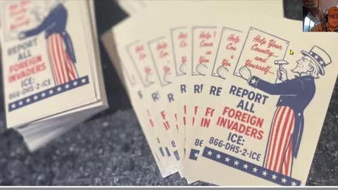 Report All Foreign Invaders - ICE - Number Etc - 6-18-25