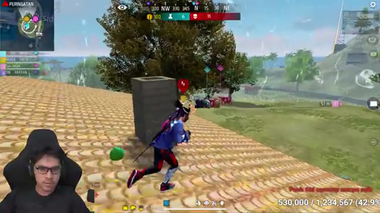 The fun of playing Garena Free Fire Ep252