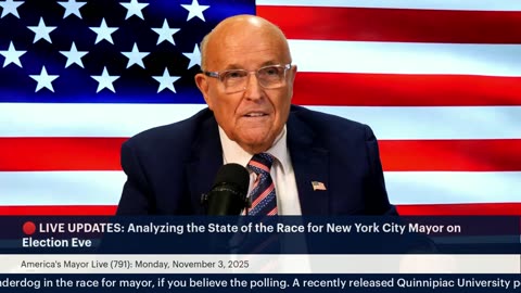 America's Mayor Live (791): Analyzing the State of the Race for New York City Mayor on Election Eve