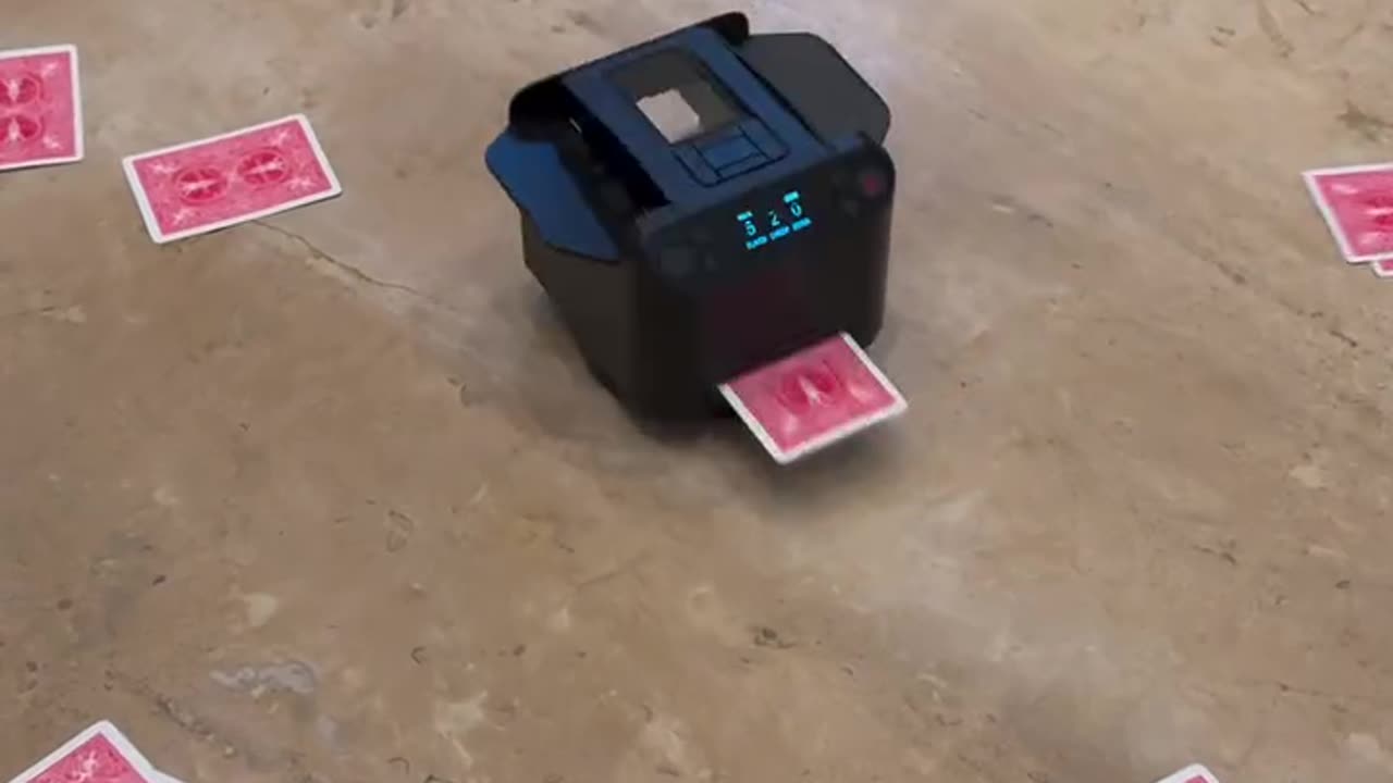 Automatic Card Shuffler and Dealer – 2-in-1 Shuffle & Deal Machine