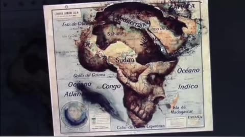 Mudfossil University Africa is a SKULL, broken skull of Goliath. (EARTH is a CEMETERY)